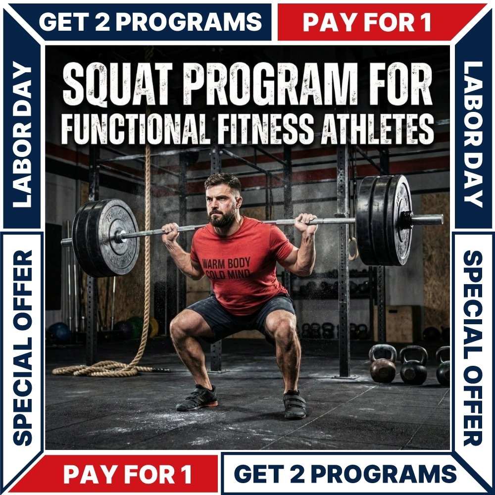 SQUAT PROGRAM FOR FUNCTIONAL FITNESS ATHLETES
