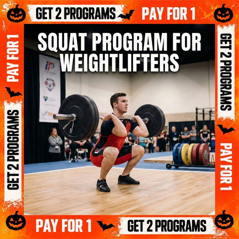 SQUAT PROGRAM FOR WEIGHTLIFTERS