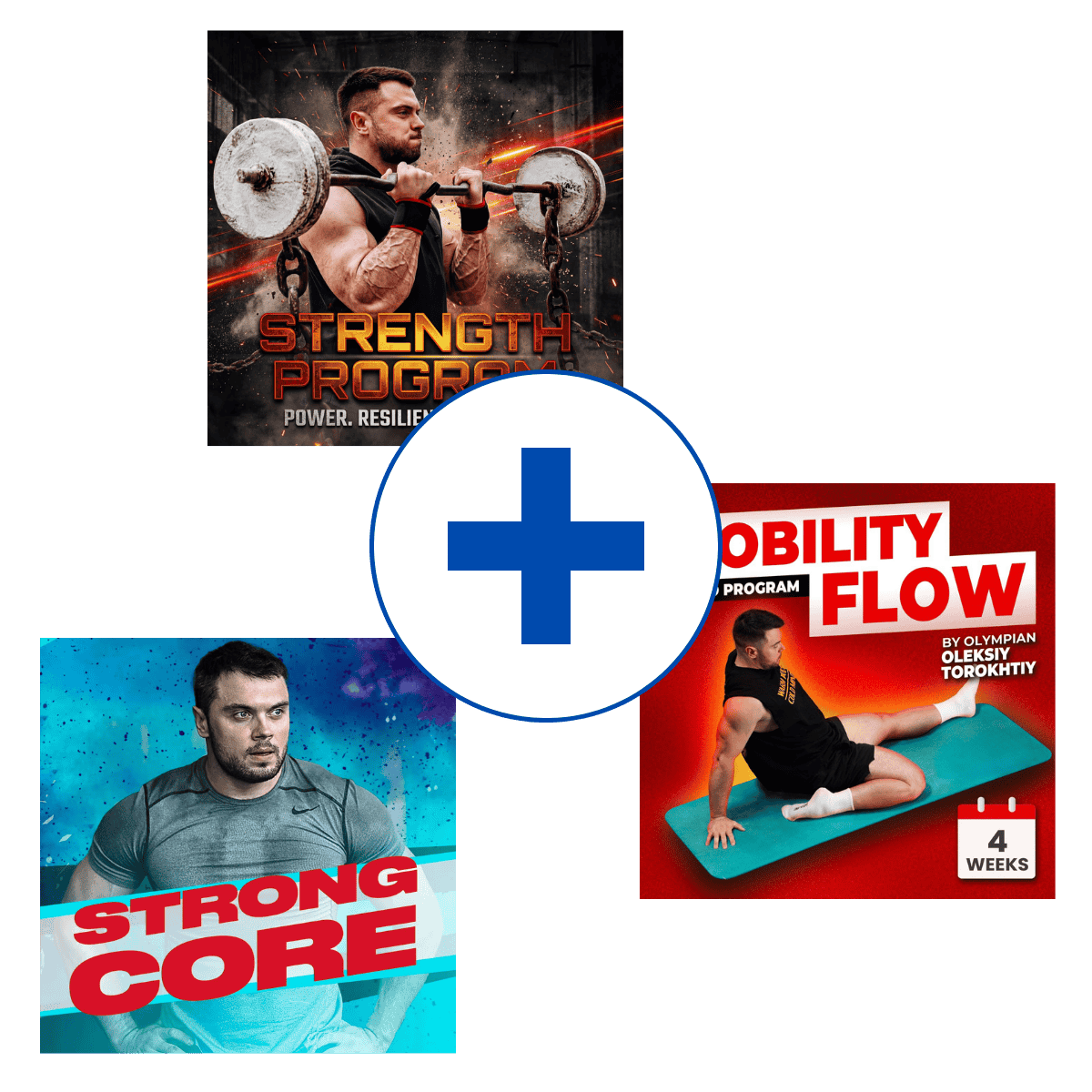 STRENGTH PROGRAM + MOBILITY FLOW + STRONG CORE BUNDLE (Torokhtiy Weightlifting)