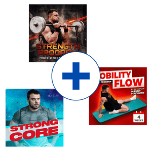 STRENGTH PROGRAM + MOBILITY FLOW + STRONG CORE BUNDLE (Torokhtiy Weightlifting)