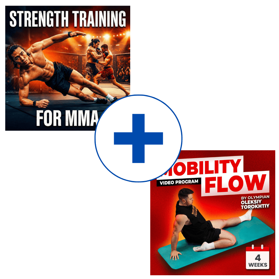 WEIGHT TRAINING FOR MMA + MOBILITY FLOW COVER (Torokhtiy Weightlifting)
