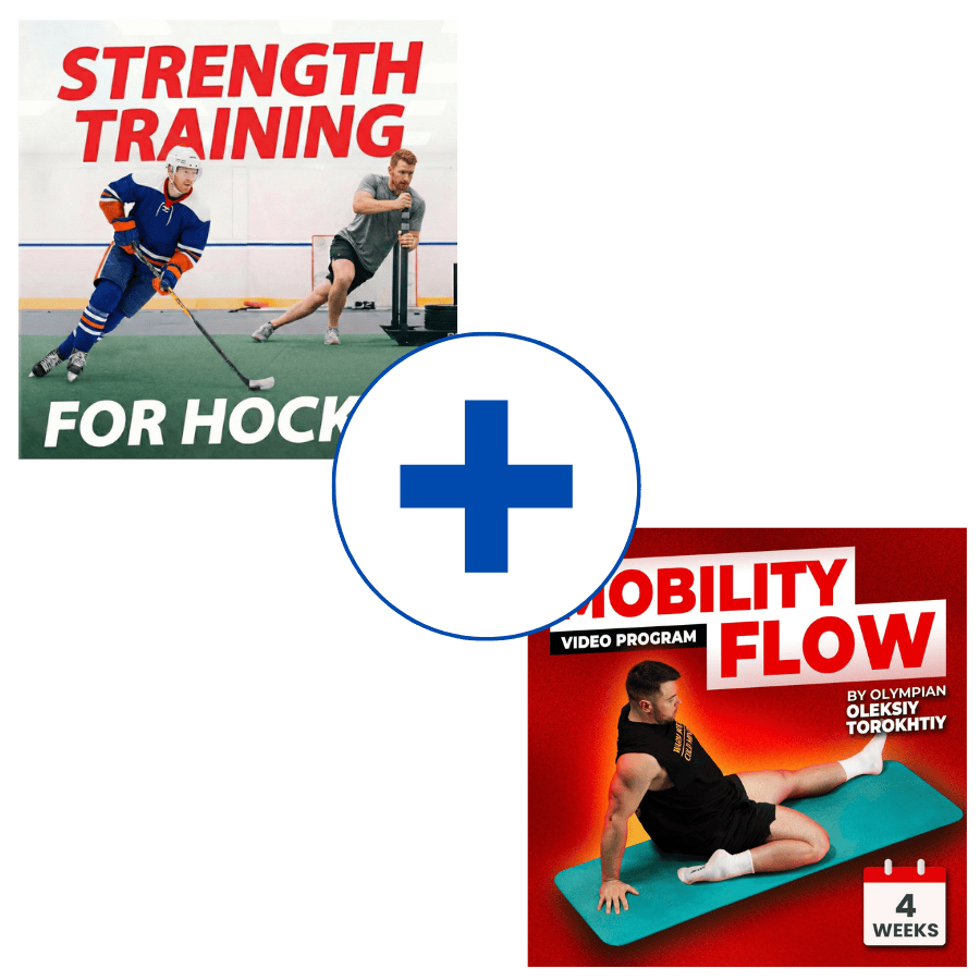 WEIGHT TRAINING FOR HOCKEY + MOBILITY FLOW COVER (Torokhtiy Weightlifting)