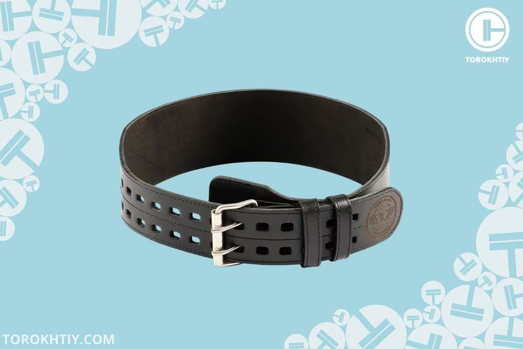 Warm Body Cold Mind Leather Weightlifting Belt