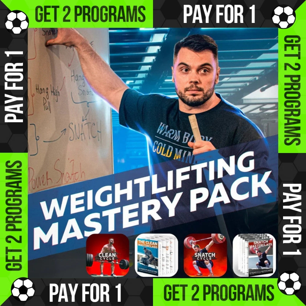 WEIGHTLIFTING MASTERY PACK (4 in 1)