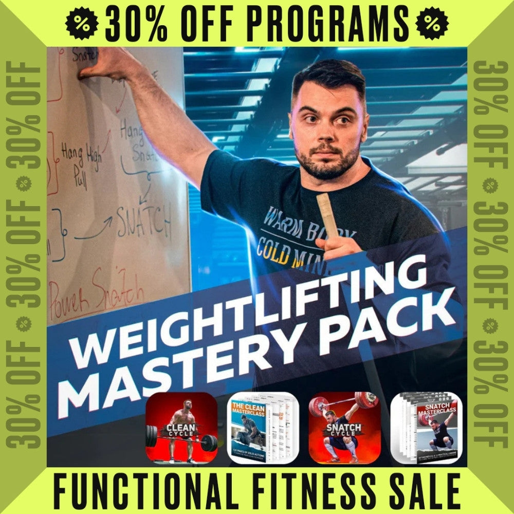 WEIGHTLIFTING MASTERY PACK (4 in 1)