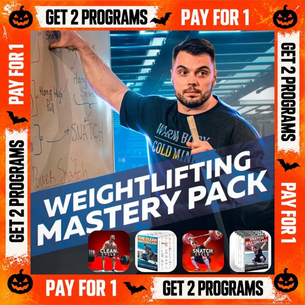 WEIGHTLIFTING MASTERY PACK (4 in 1)