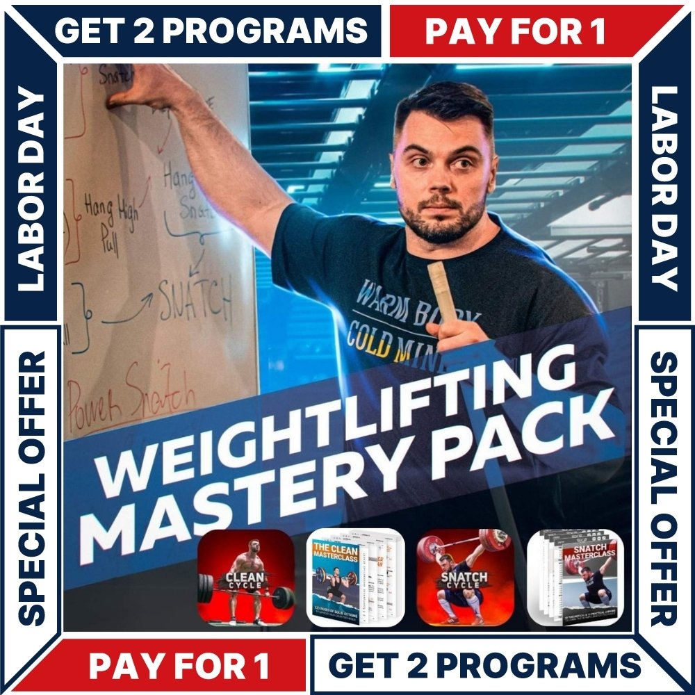 WEIGHTLIFTING MASTERY PACK (4 in 1)