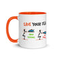 "Save Your Tea" Mug