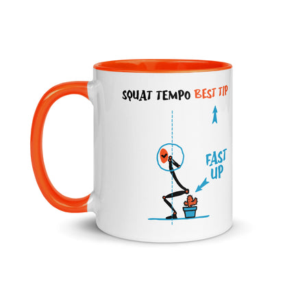 "Squat Tempo Best Tip" Mug