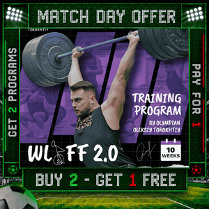 WEIGHTLIFTING FOR FUNCTIONAL FITNESS 2.0