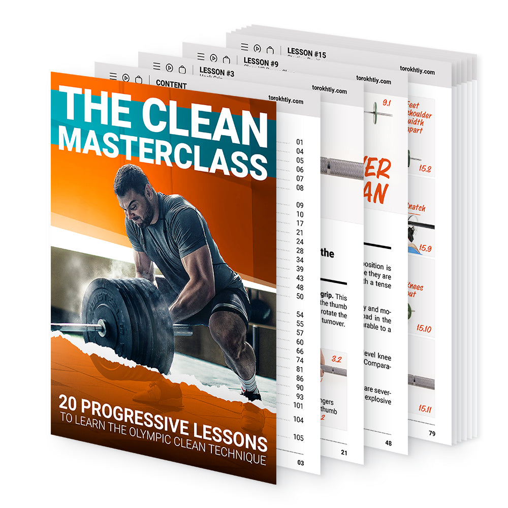 Covering of Clean Masterclass with images of Oleksiy Torokhtiy